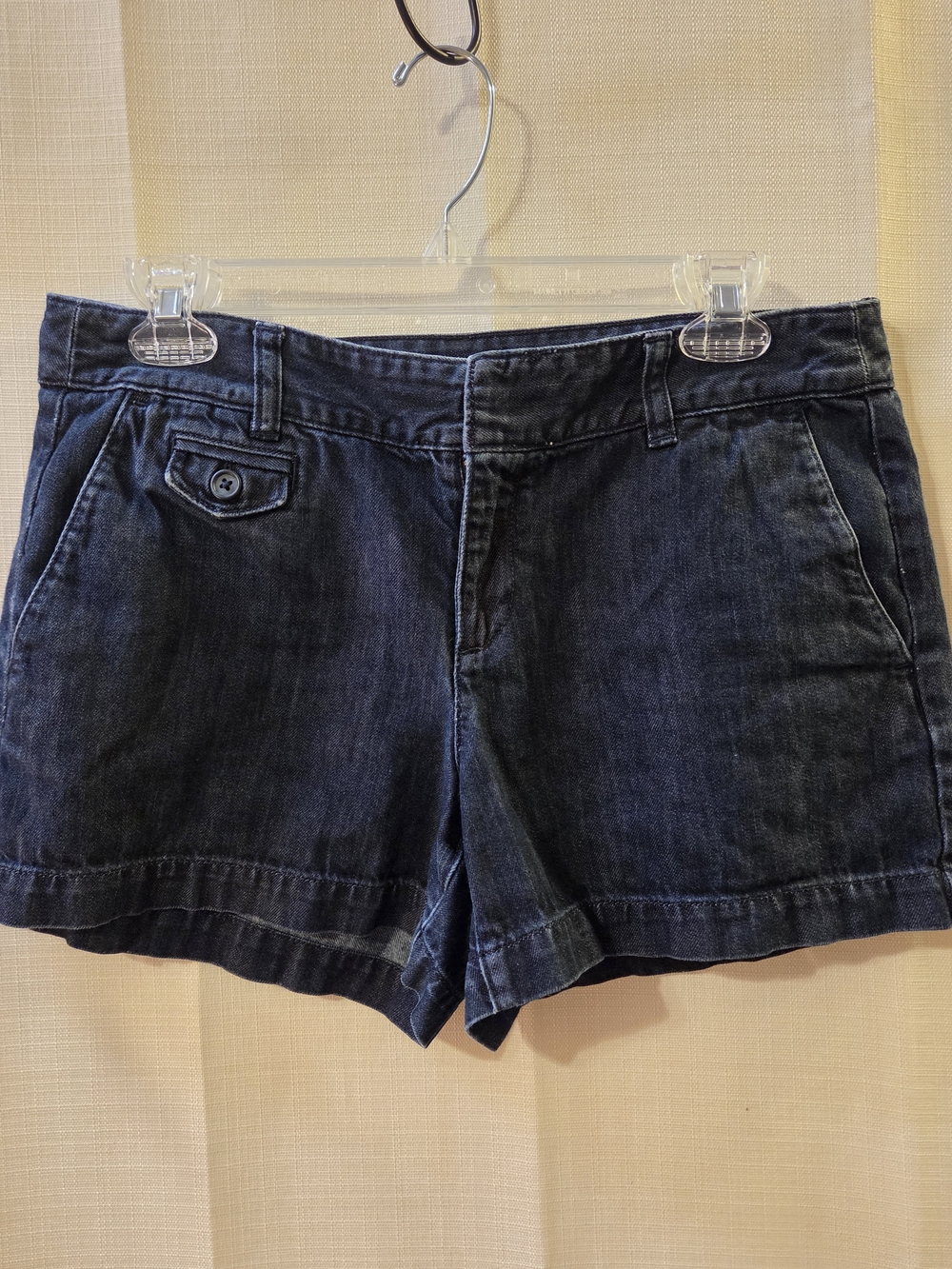 LOFT Dark Indigo Denim Jean Shorts